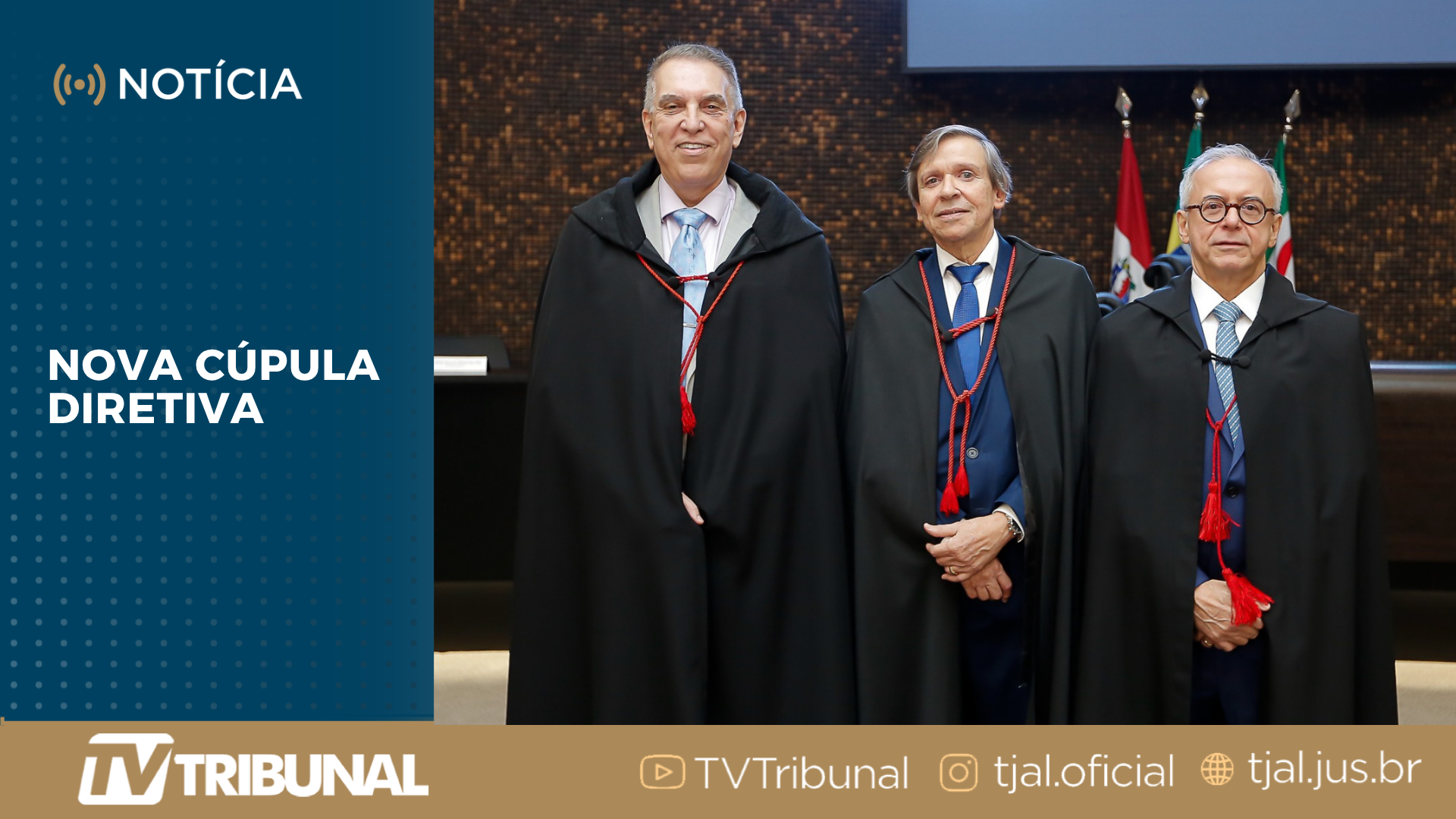 TJAL elege cúpula diretiva para o biênio 2027-2028 