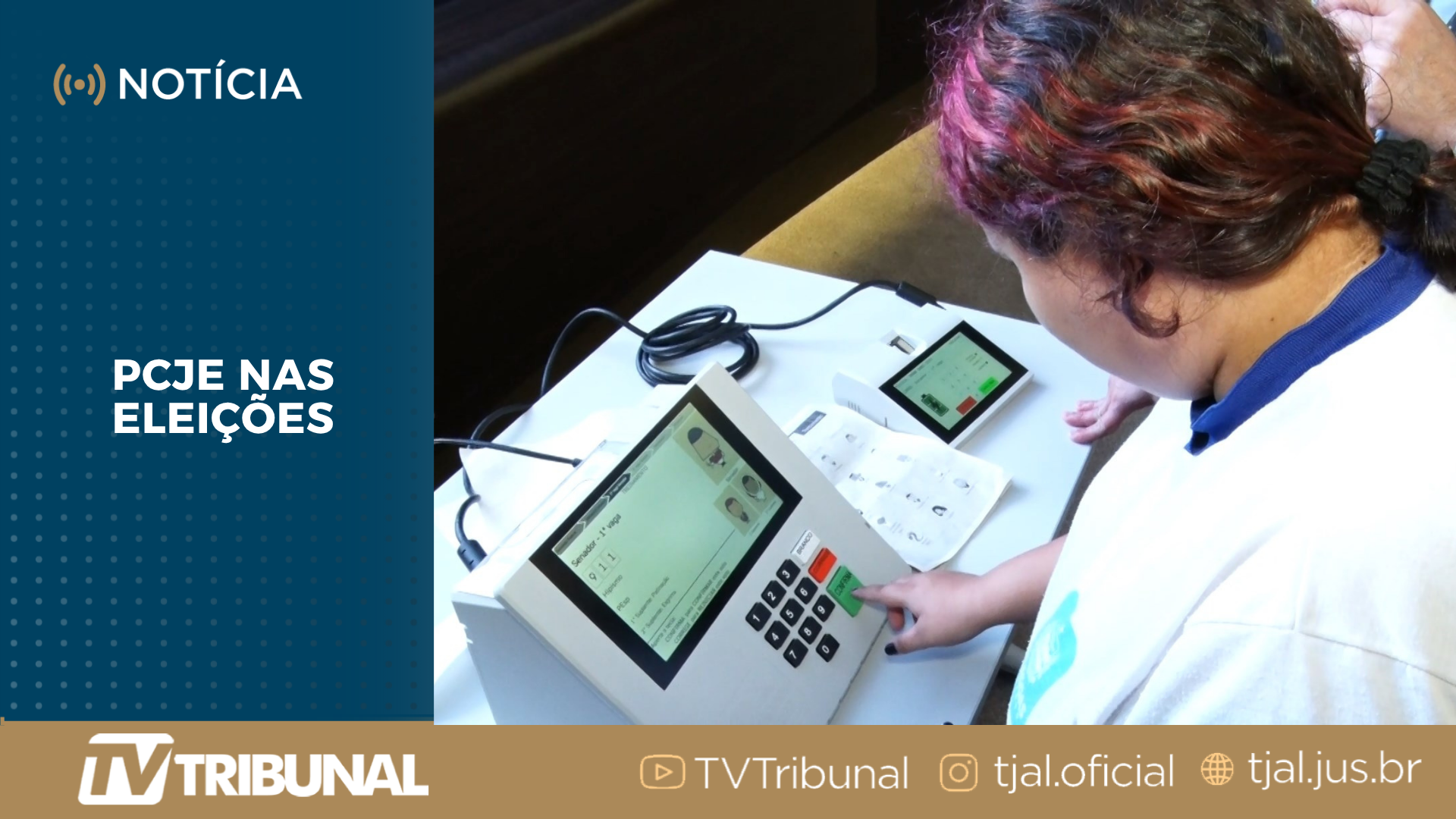 PCJE orienta estudantes sobre o processo eleitoral