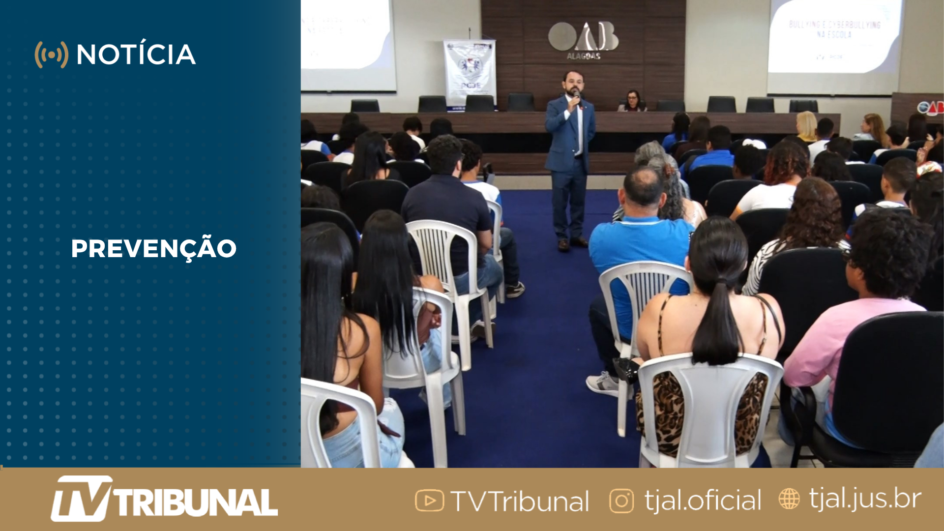 Estudantes da rede municipal aprendem sobre bullying e cyberbullying em atividade do PCJE