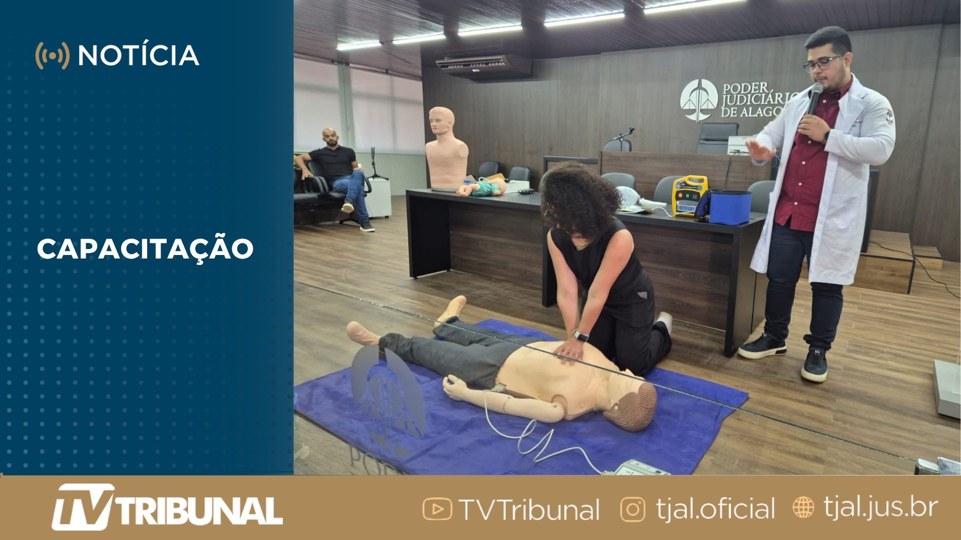 Servidores de Arapiraca passam por capacitação em primeiros socorros